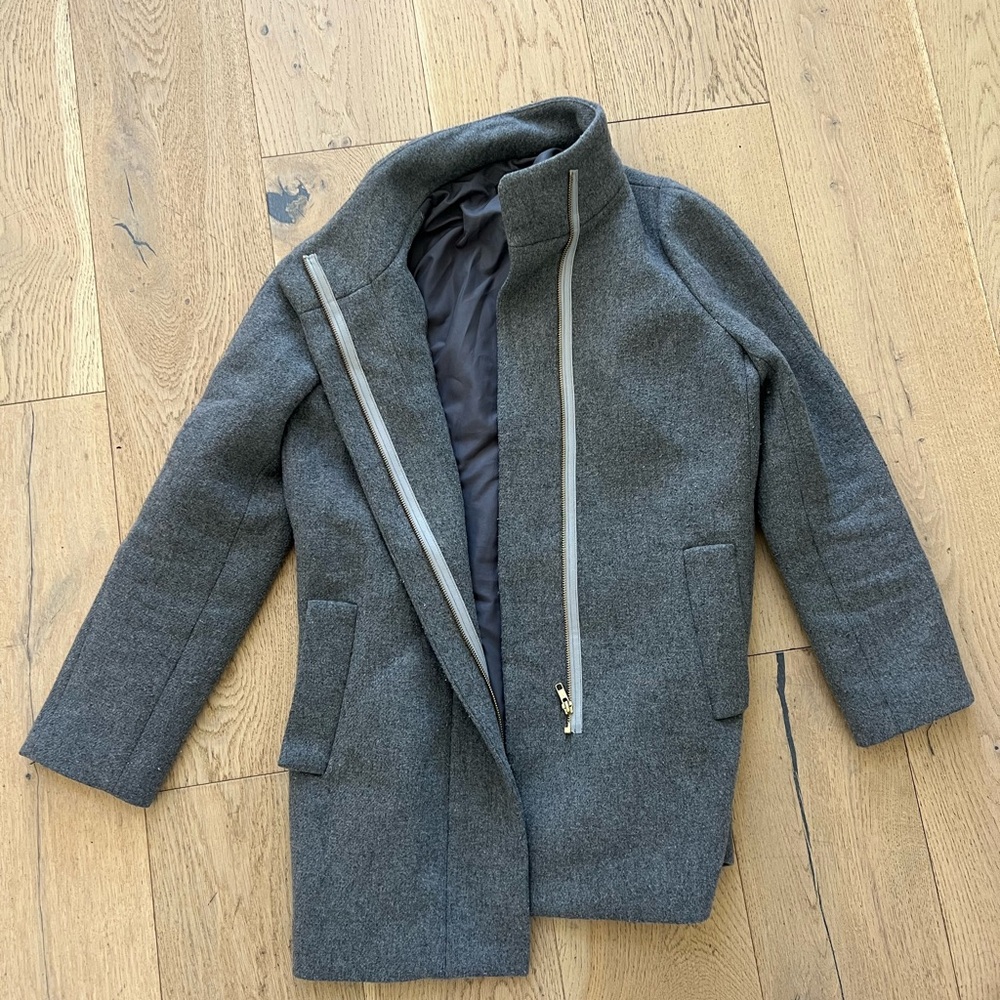 J. Crew Gray Wool Blend Jacket